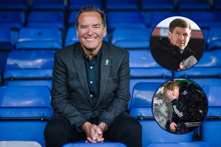 Soccer Saturday host Jeff Stelling in ‘irrelevant’ Celtic jibe as he acknowledges Rangers title lead