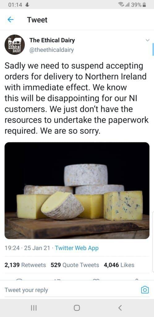 For Gouda and Ulster