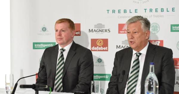 Neil Lennon offers robust defence of the Celtic board