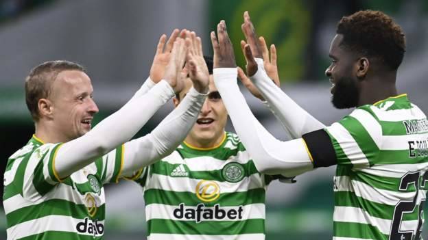 Celtic 2-0 Hamilton Academical: Leigh Griffiths & Odsonne Edouard on target for hosts