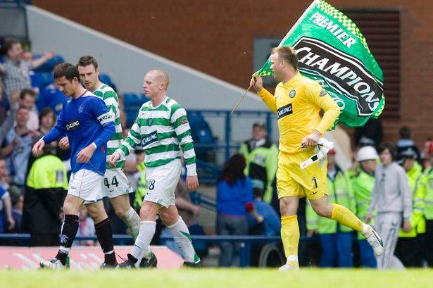 Photo Of The Day: Artur Boruc Flies The Flag At Ibrox