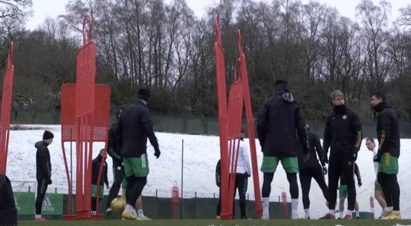 Video: Celtic prepare at Lennoxtown but January review outstanding