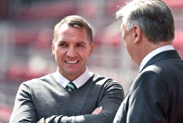 Brendan Rodgers applauds Peter Lawwell and urges Celtic fans to measure long-term bank balance success