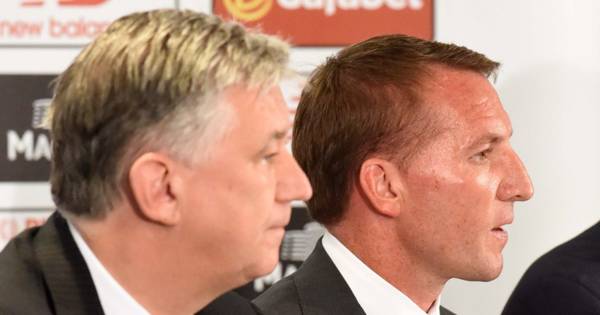 Brendan Rodgers ‘aware’ of Celtic’s long-term plan for Peter Lawwell’s future