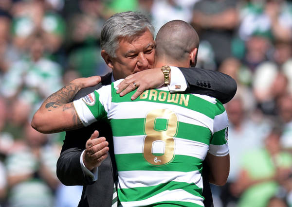 Celtic legend Scott Brown pays tribute to outgoing CEO Peter Lawwell