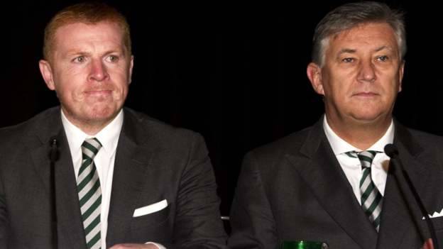 Celtic: Peter Lawwell shouldn’t ‘bear brunt’ for poor season, says manager Neil Lennon