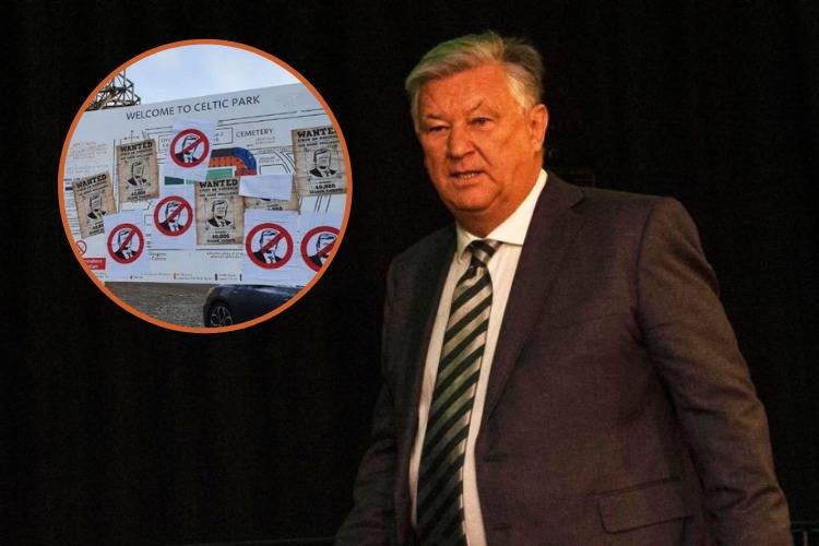 Green Brigade fire parting shot at Celtic chief Peter Lawwell with clear message