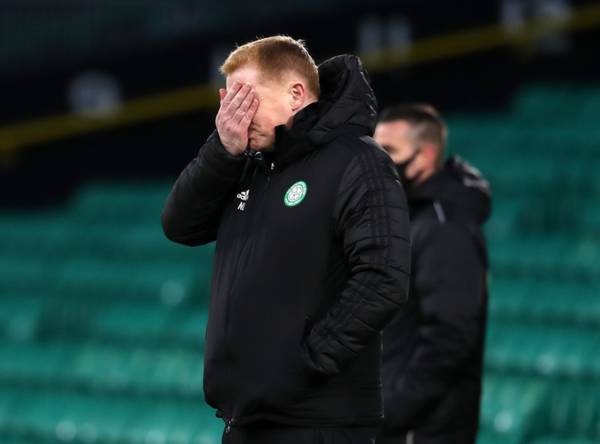 Neil Lennon says Celtic players are letting him down and couldn’t handle pressure of 10-in-a-row bid