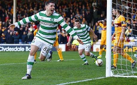 Video: Ex-Celtic star in wonder goal