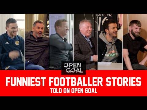 FUNNIEST FOOTBALLER STORIES TOLD ON OPEN GOAL | Ft. McCoist, McGeady, Carragher, Halliday & More!