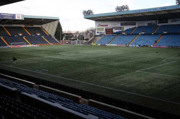 Kilmarnock confirm managerial arrangements for Celtic match