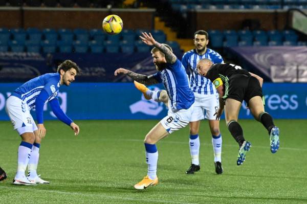 ‘Give him a 4-year contract and play him every game’: Celtic fans react to Scott Brown opening the scoring at Rugby Park