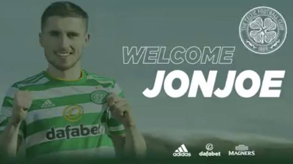 Photo: ‘Can’t Wait’, Jonjoe Kenny reacts to Celtic move