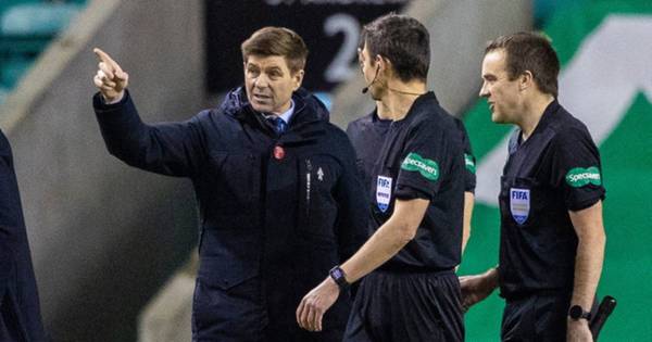 Rangers make Celtic ‘consistency’ reminder regarding disciplinary action