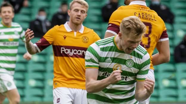 Celtic 2-1 Motherwell: Back-to-back wins for Neil Lennon’s side