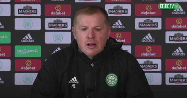 Neil Lennon’s Celtic press conference in full