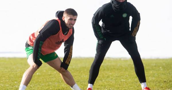 New Celtic star Jonjoe Kenny faces Storm Darcy in shorts