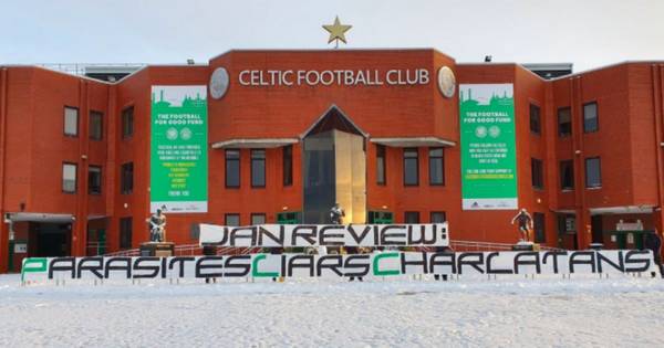 Celtic’s ultras brand board ‘liars, parasites and charlatans’ in new protest