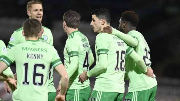 St Mirren 0-4 Celtic: Late goal blitz earns champions win