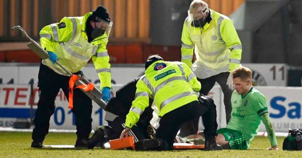 Celtic defender Stephen Welsh avoids serious injury after St Mirren horror