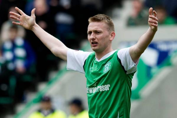 Derek Riordan says Celtic stars have downed tools but Hibs are not playing well enough to nail second