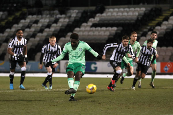 Odsonne Edouard managed a career first for Celtic last night