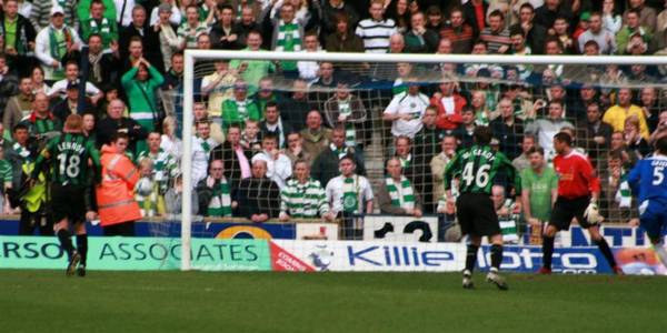 Photo Of The Day: Naka’s Free Kick Hits The Net, A Moment Before Celtic Realise They Are Champions