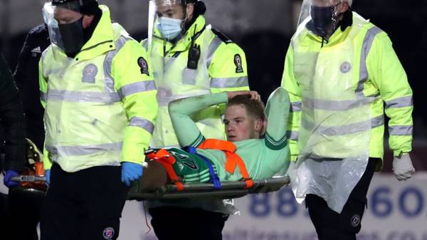 Celtic’s Welsh escapes serious injury from Obika knock