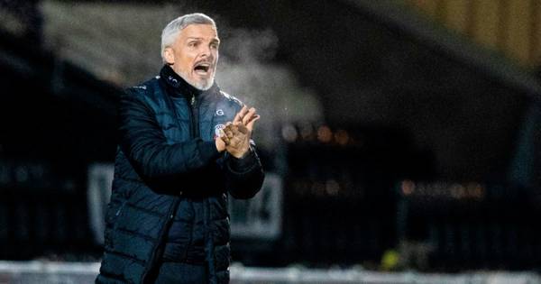 St Mirren manager Jim Goodwin criticises referees after Celtic penalty decision