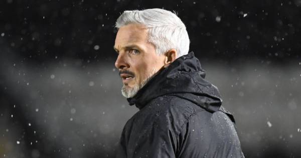 Jim Goodwin repeats his claim that Celtic penalty decision was incorrect