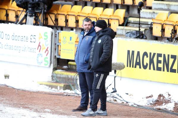 Callum Davidson says St Johnstone could have had two penalties against Celtic