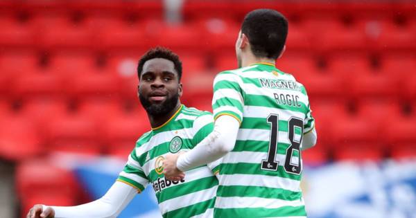 Neil Lennon believes Celtic striker Odsonne Edouard is back to his best