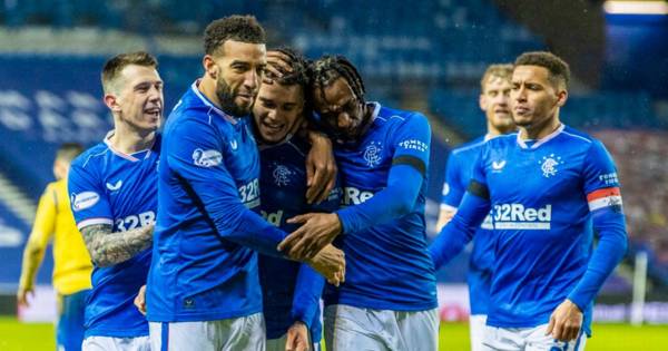 Rangers’ title party at Parkhead still on after Celtic’s win over St Johnstone