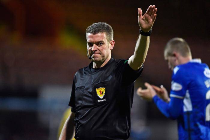 SPFL referee for Celtic v Aberdeen and each Premiership and Championship midweek fixture