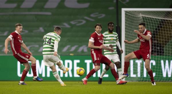 Aberdeen set unwanted club record after drawing blank in 1-0 loss to Celtic