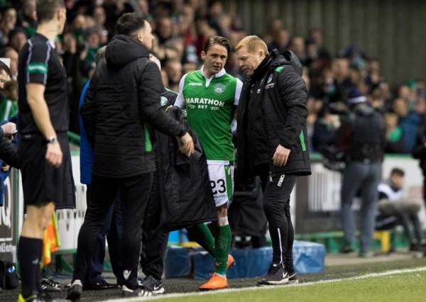 Celtic manager Neil Lennon speaks on former Hibs charge Scott Allan