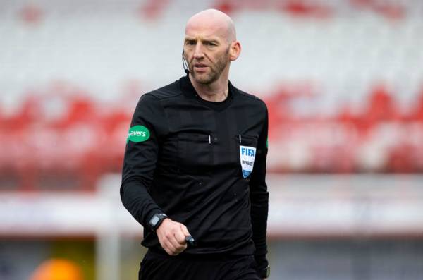 Last minute change of referee for Celtic’s trip to Ross County