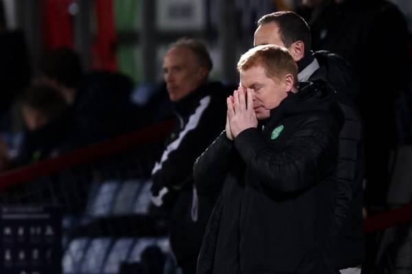 Neil Lennon apologises to Celtic supporters for letting them down after defeat to bottom-placed Ross County