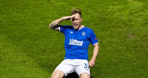 Rangers star Scott Arfield sent Celtic text to John Hughes after Ross County win