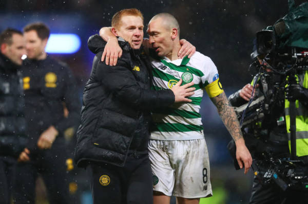 Celtic captain Scott Brown pays tribute to Neil Lennon