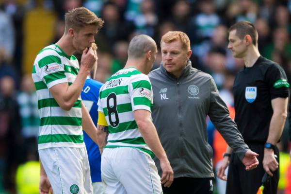 Celtic captain Scott Brown thanks former boss Neil Lennon