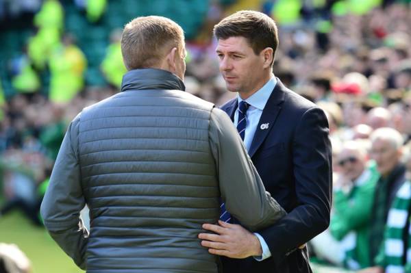 Rangers boss Steven Gerrard ‘not surprised’ to see rival Neil Lennon leave Celtic