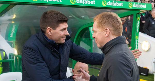 Steven Gerrard sends Neil Lennon message after Celtic boss quits