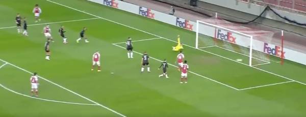 Video: Ex-Celt Kieran Tierney scores excellent goal for Arsenal