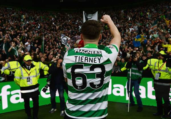 Kieran Tierney’s Celtic tweet has some Bhoys fans talking