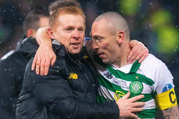 Neil Lennon ‘Celtic club legend’ tribute from captain Scott Brown