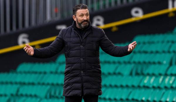 Derek McInnes: Aberdeen beaten by ‘moment of luck’ from Celtic