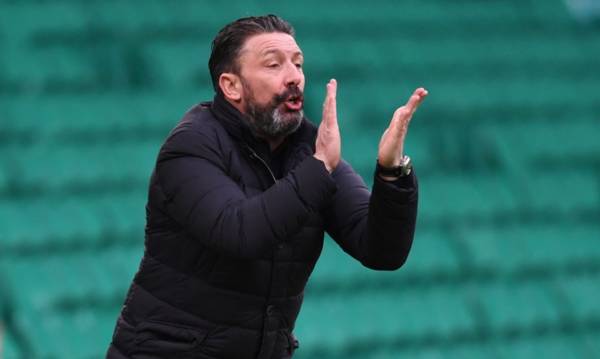 Derek McInnes thinks Aberdeen deserved something in defeat to Celtic