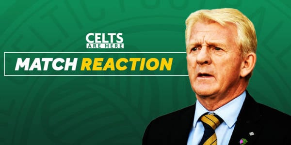 Gordon Strachan Left Raging After Celtic Full Time Incident