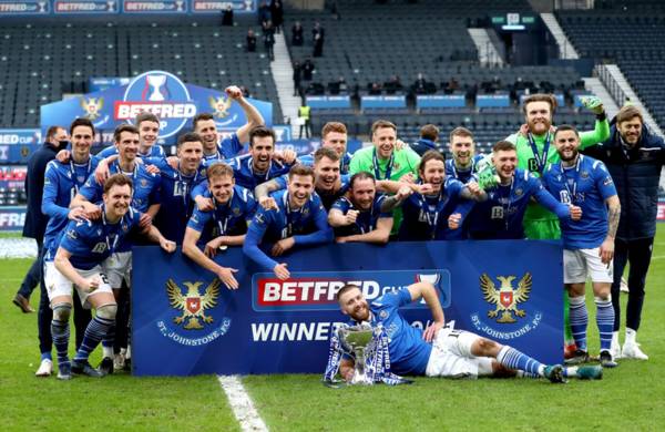 St Johnstone become first club outside Celtic to win major Scottish trophy since 2016